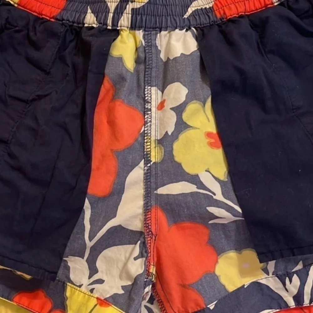 J. Crew Shorts Easy Tropical Print Floral Sz. XXXS